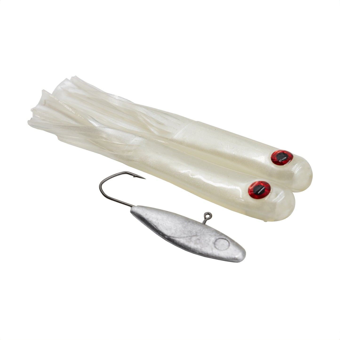 Pro Series Monster Mack 3D Eyes with Minnow Head - XXL 6" - 2 Pack - Various Colors