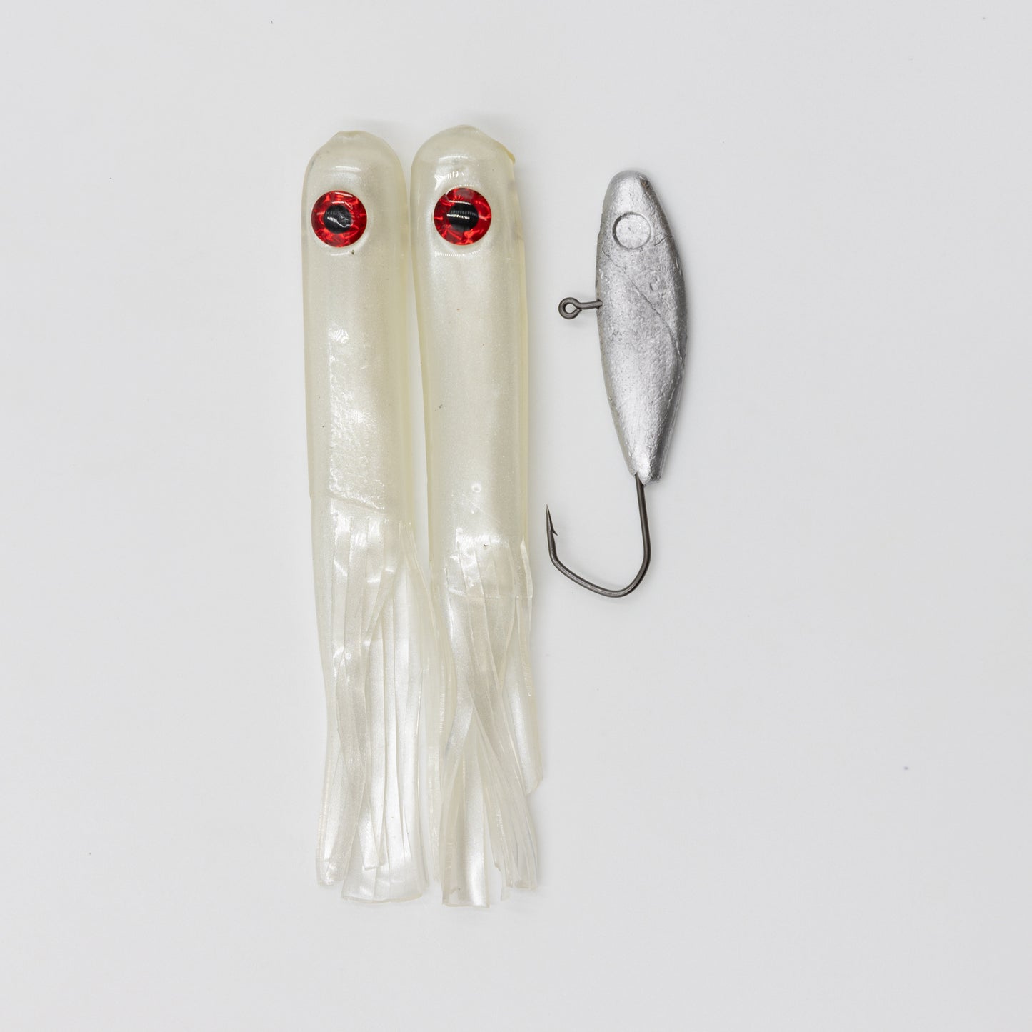 Pro Series Monster Mack 3D Eyes with Minnow Head - XXL 6" - 2 Pack - Various Colors