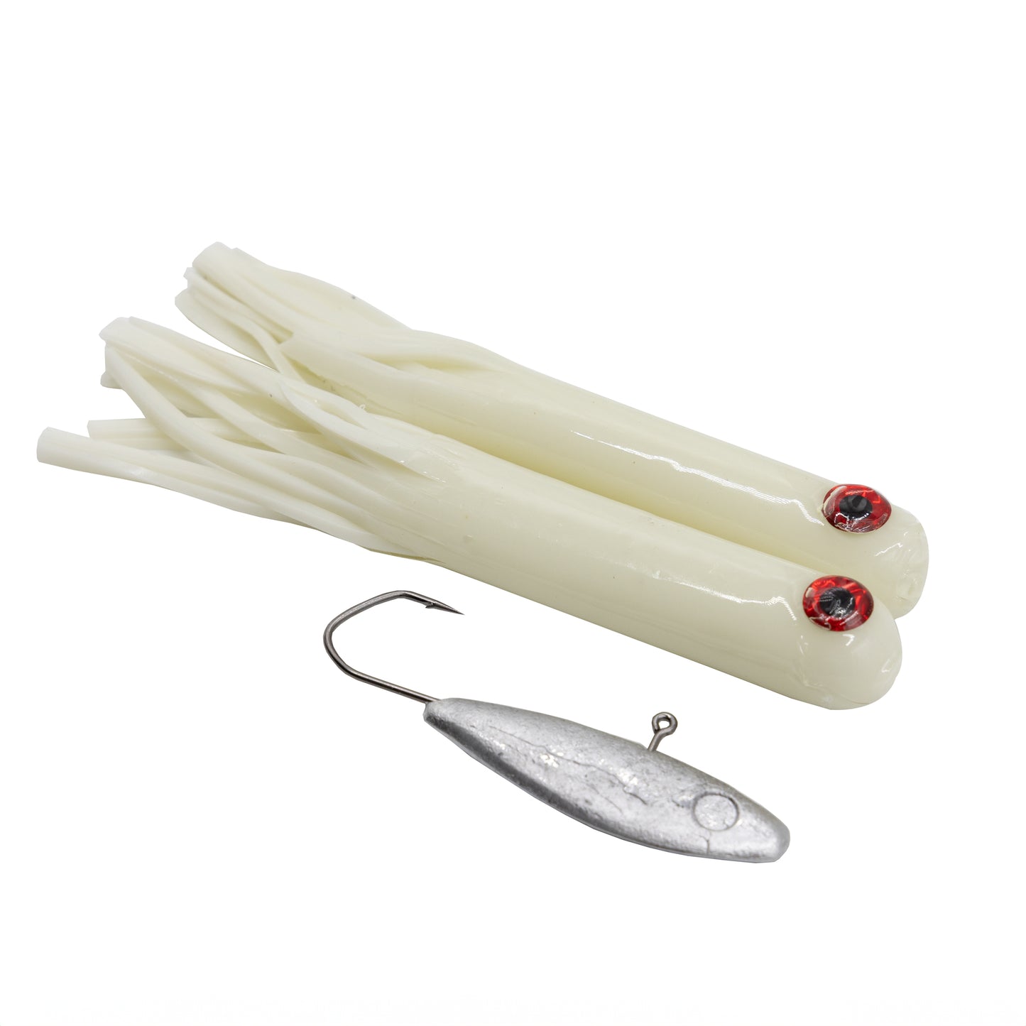Pro Series Monster Mack 3D Eyes with Minnow Head - XXL 6" - 2 Pack - Various Colors