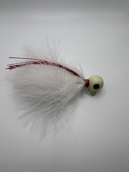 Round Head Marabou Jig - 2 Pack