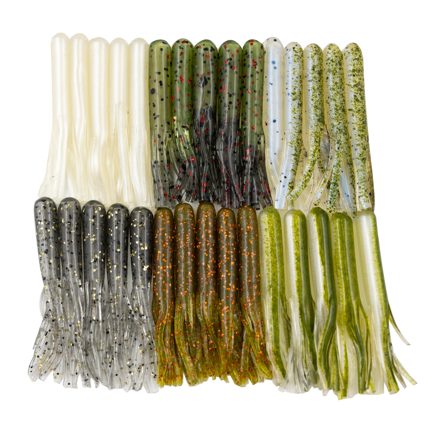 colored tubing for fishing lures Tube Jig Variety Pack