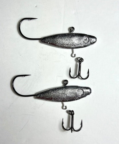 Mack Hardware Pro Series 1 -1/2 oz Minnow Head- 2 Pack