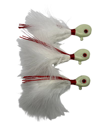 Flat Head Marabou - 2 Pack