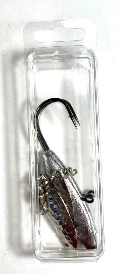 Mack Hardware Pro Series 1 -1/2 oz Minnow Head- 2 Pack