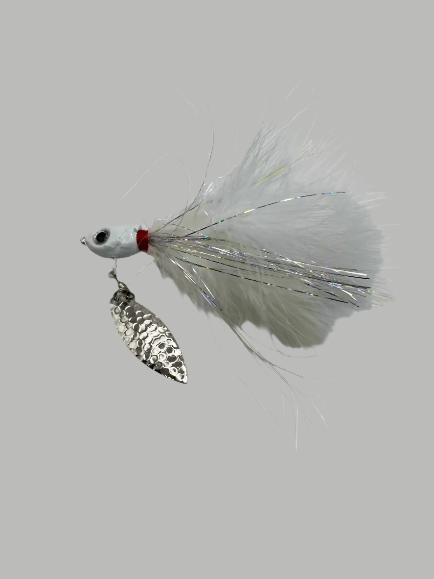 Minnow Head Marabou with Under Spin -2 pack