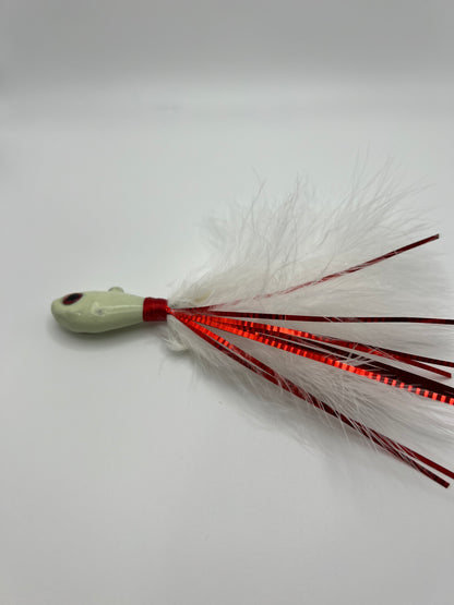 Fish Head Marabou Jig - 2 Pack