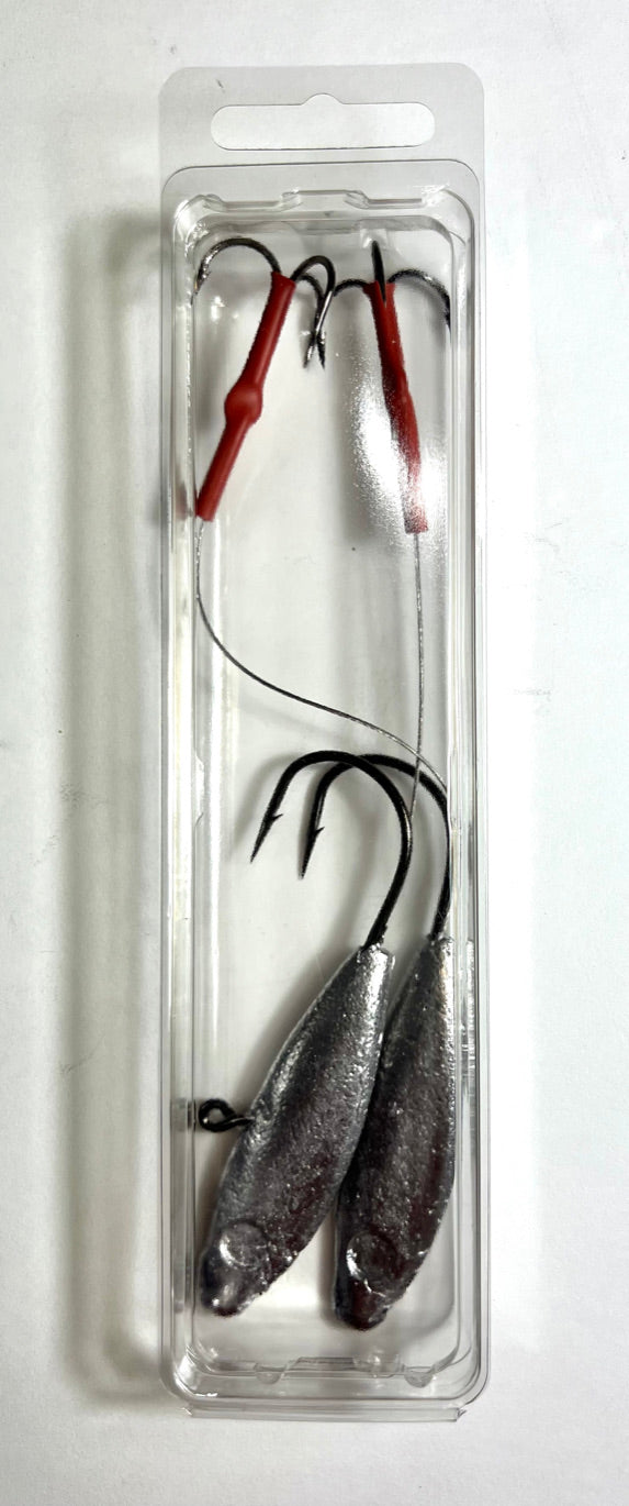 Mack Hardware Pro Series 1 -1/2 oz Minnow Head- 2 Pack