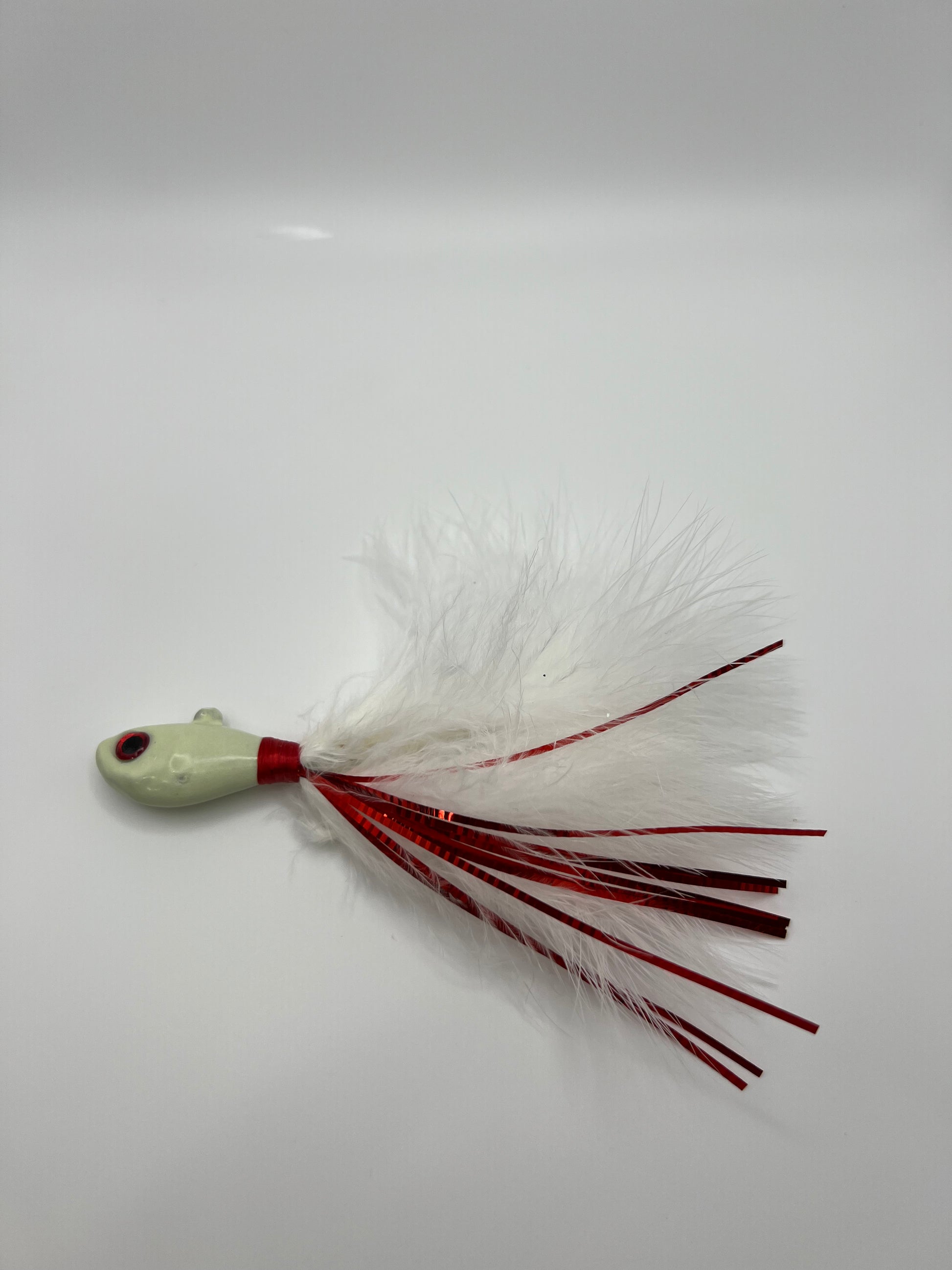 fish head lure Fish Head Marabou Jig