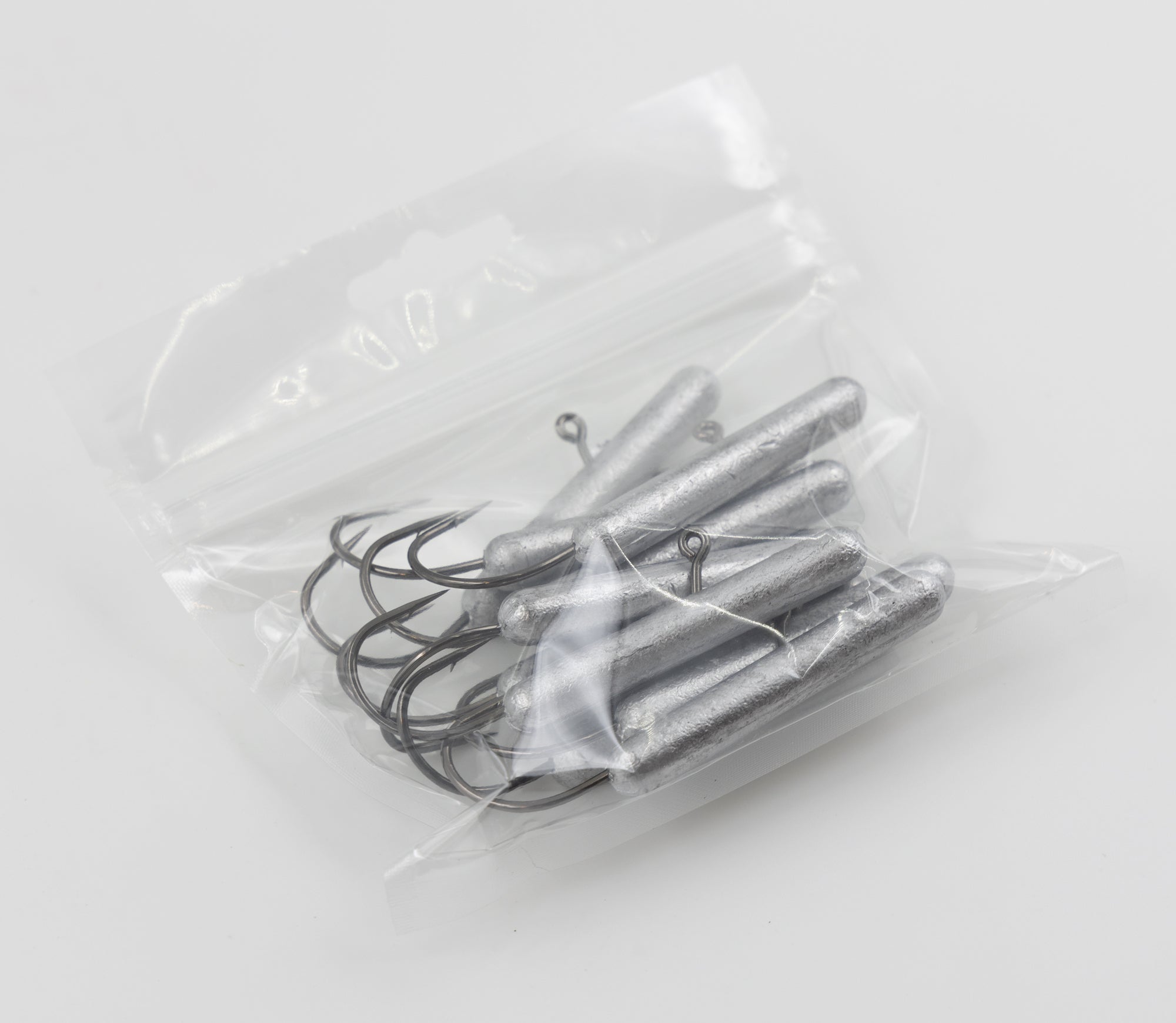 Mack's Lure Herring Nose Clips - Nickel, 10 Pack, For Bait Fishing