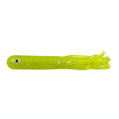 XXL 6" Tube Jig W/ 3D Eye - 6 Pack - Various Colors