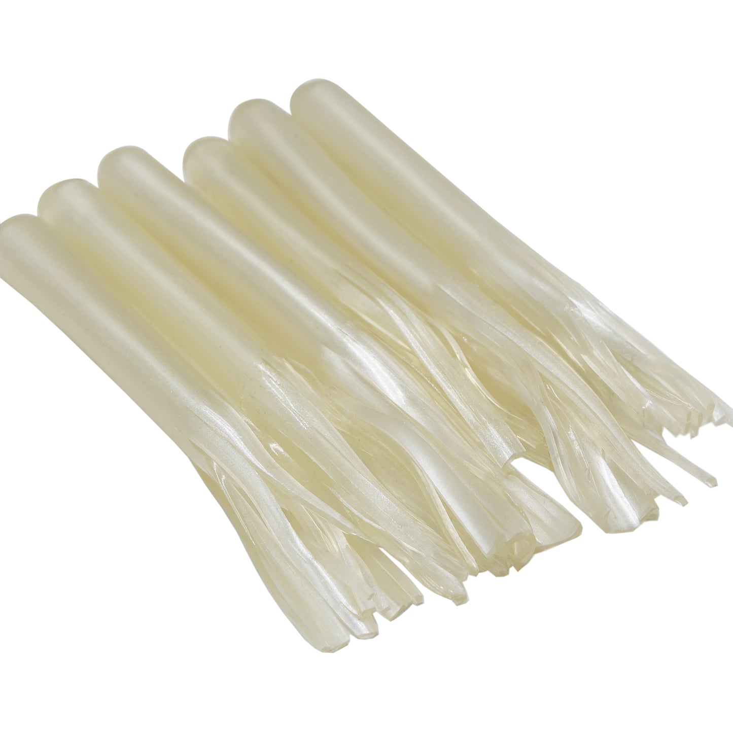 XL 5" Tube Jig 6 Pack - Pearl White